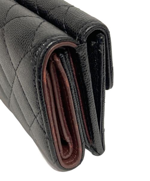 CHANEL（シャネル）CHANEL (シャネル) Classic Small Flap Wallet/クラシック スモール フラップ ウォレット ブラックの古着・服飾アイテム