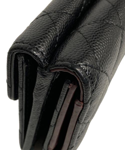 CHANEL（シャネル）CHANEL (シャネル) Classic Small Flap Wallet/クラシック スモール フラップ ウォレット ブラックの古着・服飾アイテム