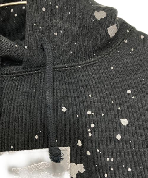 THE BLACK EYE PATCH（ブラックアイパッチ）THE BLACK EYE PATCH (ブラックアイパッチ) 取扱注意パーカー ブラック サイズ:Mの古着・服飾アイテム