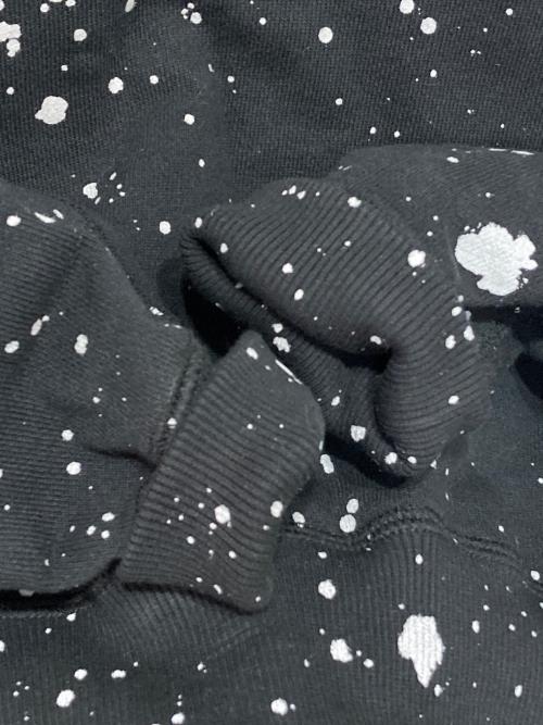 THE BLACK EYE PATCH（ブラックアイパッチ）THE BLACK EYE PATCH (ブラックアイパッチ) 取扱注意パーカー ブラック サイズ:Mの古着・服飾アイテム