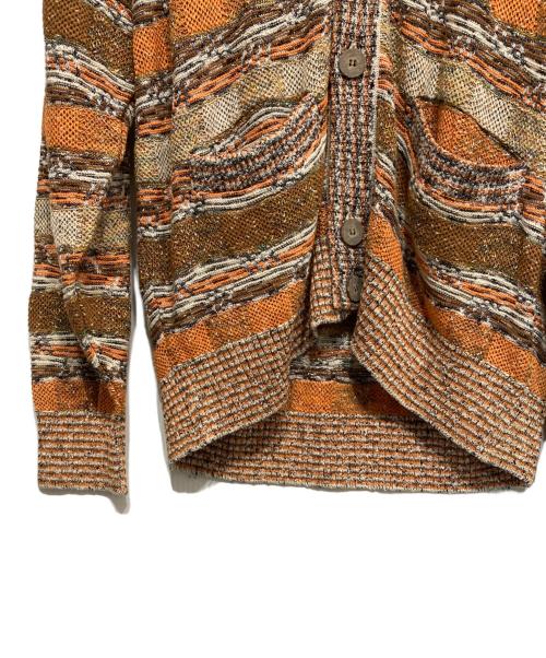 modigliani（モディリアーニ）modigliani (モディリアーニ) カーディガン オレンジ サイズ:Lの古着・服飾アイテム