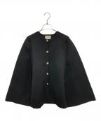 UNITED ARROWS TOKYOユナイテッドアローズトウキョウ）の古着「ケープ カーディガン」｜ブラック