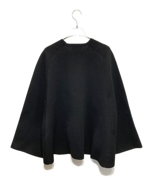 UNITED ARROWS TOKYO（ユナイテッドアローズトウキョウ）UNITED ARROWS TOKYO (ユナイテッドアローズトウキョウ) ケープ カーディガン ブラック サイズ:-の古着・服飾アイテム