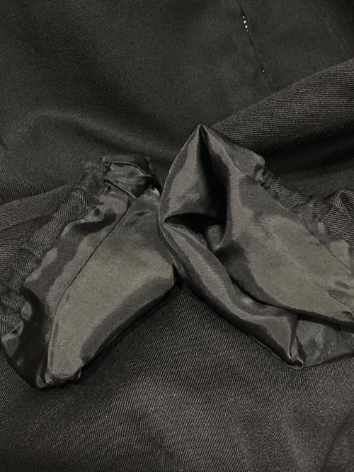 Dulcamara（ドゥルカマラ）Dulcamara (ドゥルカマラ) ノーカラーウールジャケット ブラック サイズ:1の古着・服飾アイテム