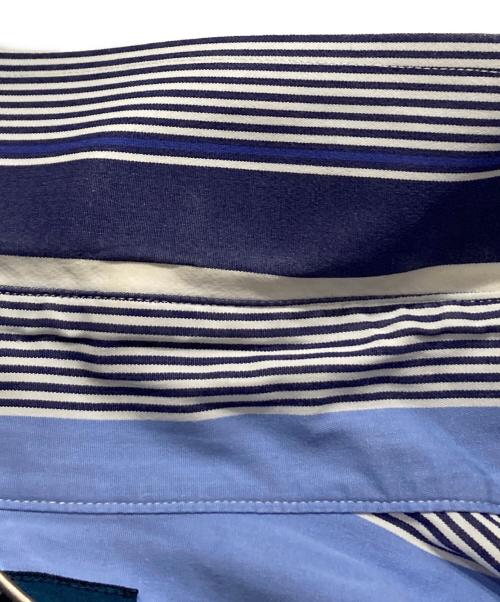 POLO RALPH LAUREN（ポロ・ラルフローレン）POLO RALPH LAUREN (ポロ・ラルフローレン) ロングスリーブシャツ ネイビー×ブルー サイズ:XXLの古着・服飾アイテム