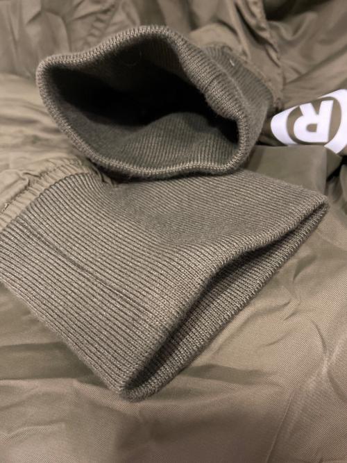 A BATHING APE（アベイシングエイプ）A BATHING APE (ア ベイシング エイプ) ナイロンMA-1ジャケット グリーン サイズ:2XLの古着・服飾アイテム