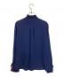 PS Paul Smith (ＰＳポールスミス) ノーカラーブラウス ネイビー サイズ:40：5000円