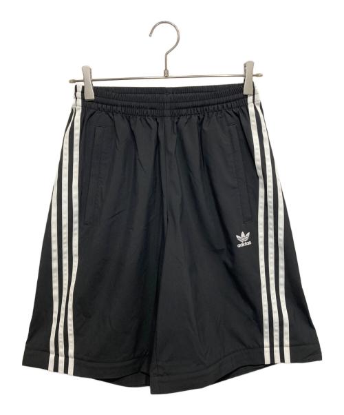 adidas（アディダス）adidas (アディダス) オーバーサイズ ジップオフトラックパンツ ホワイト×ブラック サイズ:J:Mの古着・服飾アイテム