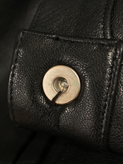 DANKE SCHON（ダンケ シェーン）DANKE SCHON (ダンケ シェーン) ラムレザーシングルライダースジャケット ブラック サイズ:Ｍの古着・服飾アイテム