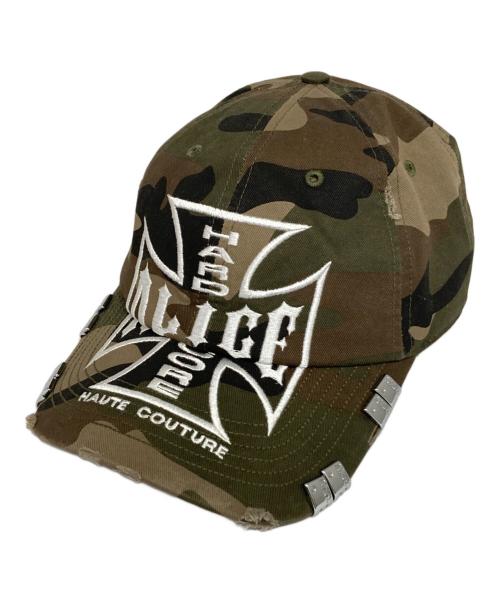 ALICE Hollywood（アリス ハリウッド）Alice Hollywood (アリス ハリウッド) CHOPPER LOGO CAP カモフラの古着・服飾アイテム