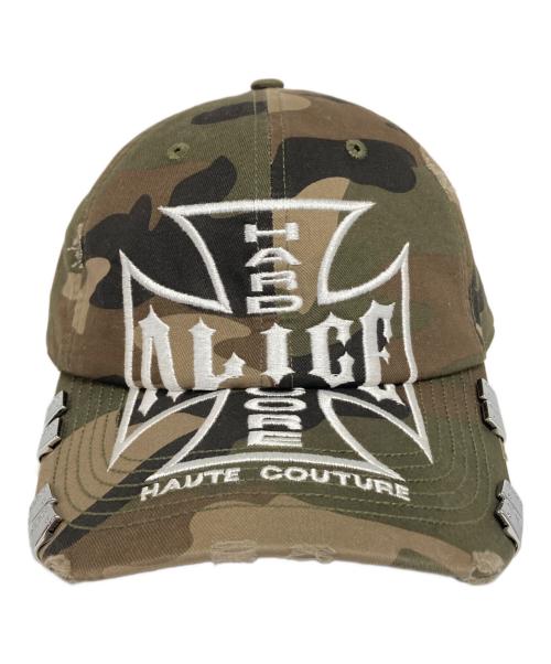 ALICE Hollywood（アリス ハリウッド）Alice Hollywood (アリス ハリウッド) CHOPPER LOGO CAP カモフラの古着・服飾アイテム