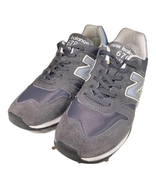 NEW BALANCE（ニューバランス）NEW BALANCE (ニューバランス) M670CHR グレー サイズ:9の古着・服飾アイテム