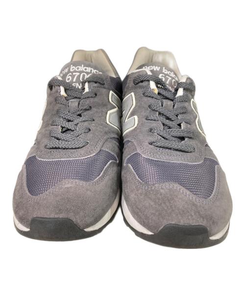 NEW BALANCE（ニューバランス）NEW BALANCE (ニューバランス) M670CHR グレー サイズ:9の古着・服飾アイテム