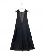 furfurファーファー）の古着「マルチウェイジレワンピース ワンピース」｜ネイビー