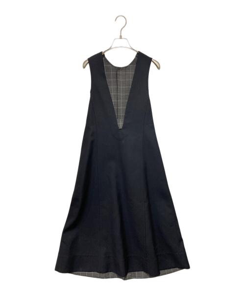 furfur（ファーファー）FURFUR (ファーファー) マルチウェイジレワンピース ワンピース ネイビー サイズ:Fの古着・服飾アイテム