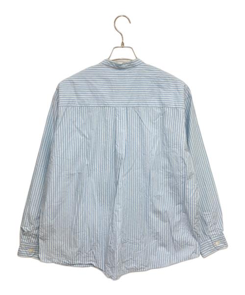 ORCIVAL（オーシバル）ORCIVAL (オーシバル) バンドカラーシャツ ブルー サイズ:3の古着・服飾アイテム