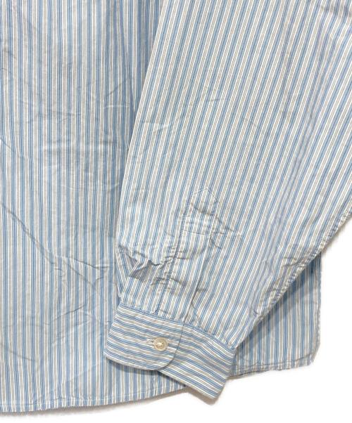 ORCIVAL（オーシバル）ORCIVAL (オーシバル) バンドカラーシャツ ブルー サイズ:3の古着・服飾アイテム