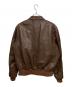 MORGAN MEMPHIS BELLE (モーガン メンフィス ベル) TYPE A-2-レザーフライトジャケット ブラウン サイズ:44：24000円