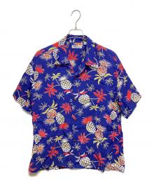 Sun Surf（サンサーフ）の古着「RAYON HAWAIIAN SHIRT」｜レッド×ブルー