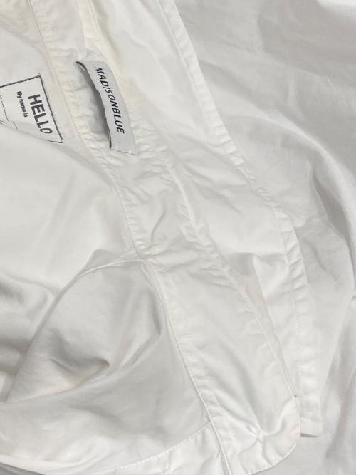 MADISON BLUE（マディソンブルー）MADISON BLUE (マディソンブルー) タイプライターマダムシャツ ホワイト サイズ:01(S)の古着・服飾アイテム