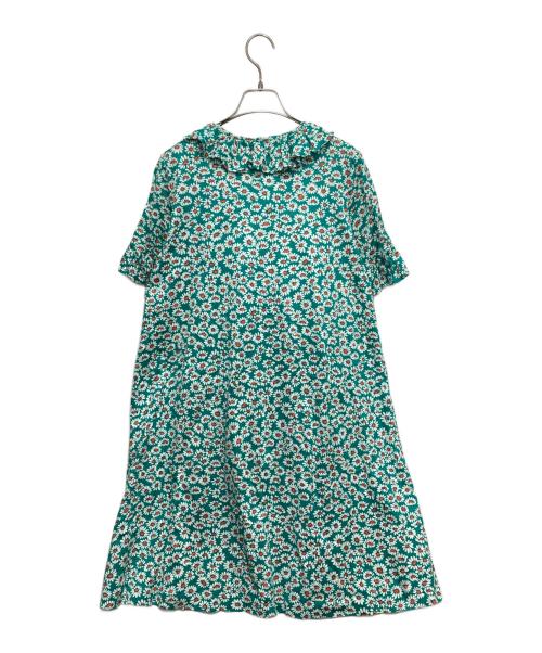 Yves Saint Laurent（イヴサンローラン）Yves Saint Laurent (イヴサンローラン) ヴィンテージ花柄ワンピース グリーン サイズ:Mの古着・服飾アイテム