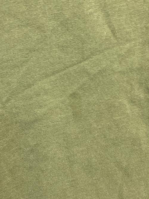 maison kitsune（メゾンキツネ）MAISON KITSUNE (メゾンキツネ) ワンポイントフォックスTシャツ グリーン サイズ:Mの古着・服飾アイテム