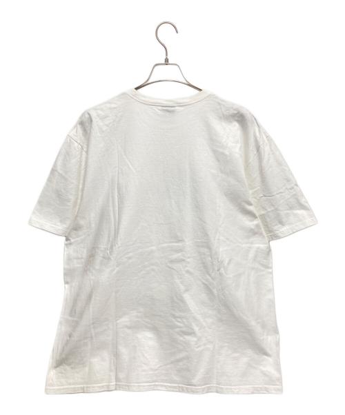stussy（ステューシー）stussy (ステューシー) スパイダープリントTシャツ ホワイト サイズ:XLの古着・服飾アイテム