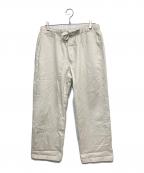 ORCIVALオーシバル）の古着「BELTED EASY PANTS」｜ベージュ