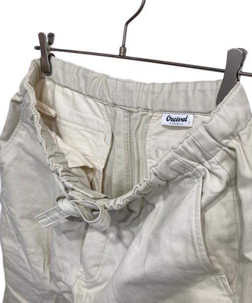 ORCIVAL（オーシバル）ORCIVAL (オーシバル) BELTED EASY PANTS ベージュ サイズ:5の古着・服飾アイテム