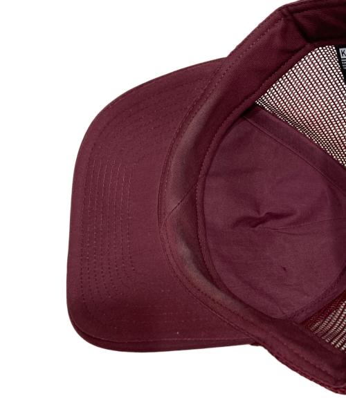 KITH（キス）KITH (キス) NY to the World Nolan Trucker Hat ボルドー サイズ:記載無しの古着・服飾アイテム