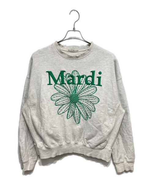 Mardi Mercredi（マルディメクルディ）Mardi Mercredi (マルディメクルディ) ロゴスウェット グレー サイズ:記載無しの古着・服飾アイテム