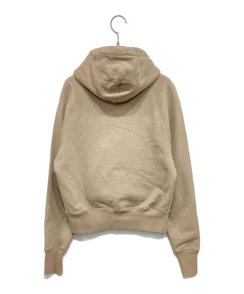 AMI PARIS（アミ パリス）AMI PARIS (アミ パリス) AMI DE COJPY HOODIE ベージュ サイズ:XXSの古着・服飾アイテム