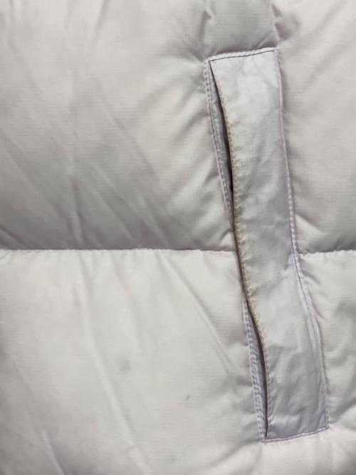 THE NORTH FACE（ザ ノース フェイス）THE NORTH FACE (ザ ノース フェイス) Short Nuptse Jacket ブラック×ラベンダー サイズ:Mの古着・服飾アイテム