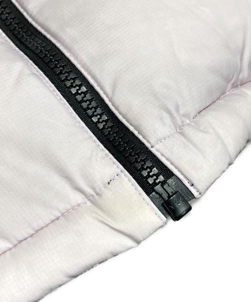 THE NORTH FACE（ザ ノース フェイス）THE NORTH FACE (ザ ノース フェイス) Short Nuptse Jacket ブラック×ラベンダー サイズ:Mの古着・服飾アイテム