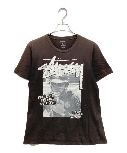 stussy（ステューシー）stussy (ステューシー) A TRIBE CALLED-プリントTシャツ ブラック サイズ:Ｍの古着・服飾アイテム
