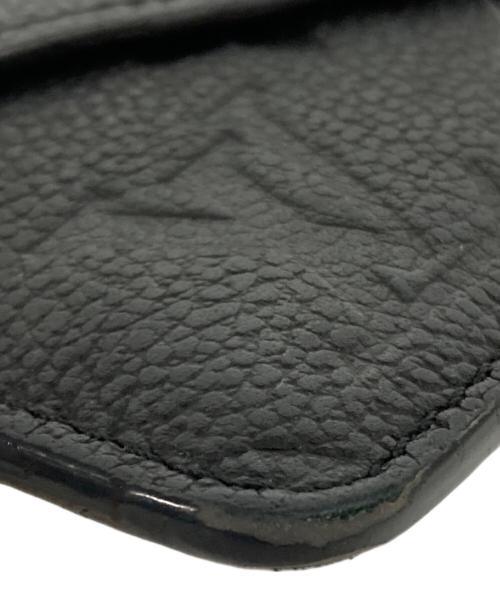 LOUIS VUITTON（ルイ ヴィトン）LOUIS VUITTON (ルイ ヴィトン) ポルト カルト・レクト ヴェルソ-マルチケース ブラックの古着・服飾アイテム