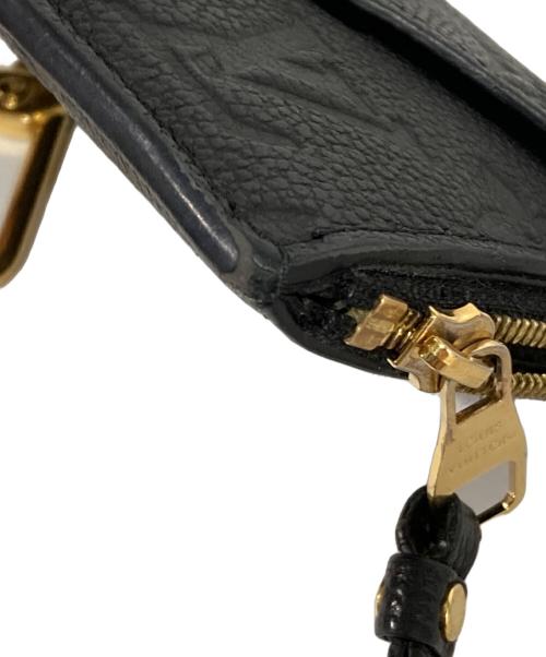 LOUIS VUITTON（ルイ ヴィトン）LOUIS VUITTON (ルイ ヴィトン) ポルト カルト・レクト ヴェルソ-マルチケース ブラックの古着・服飾アイテム