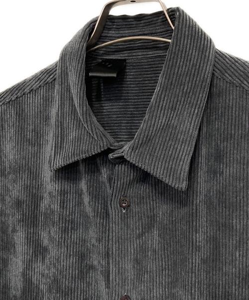 N.HOOLYWOOD（エヌ ハリウッド）N.HOOLYWOOD (エヌ ハリウッド) コーデュロイシャツ ブラック サイズ:40の古着・服飾アイテム