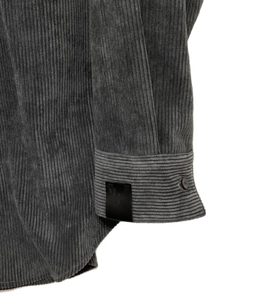 N.HOOLYWOOD（エヌ ハリウッド）N.HOOLYWOOD (エヌ ハリウッド) コーデュロイシャツ ブラック サイズ:40の古着・服飾アイテム