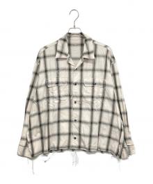 LQUARTET（エルカルテット）の古着「ステッチシャツ」｜グレー