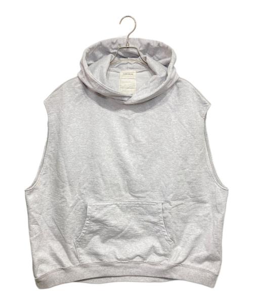 MARKAWARE（マーカウェア）MARKAWARE (マーカウェア) NO-SLEEVE HUGE PARKA /ノースリーブヒュージパーカー グレー サイズ:2の古着・服飾アイテム
