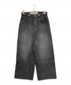 PRANK PROJECTプランクプロジェクト）の古着「Low Crotch Loose Denim」｜ブラック