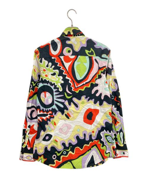 Emilio Pucci（エミリオ プッチ）Emilio Pucci (エミリオ プッチ) ロングスリーブシャツ マルチカラー サイズ:Mの古着・服飾アイテム