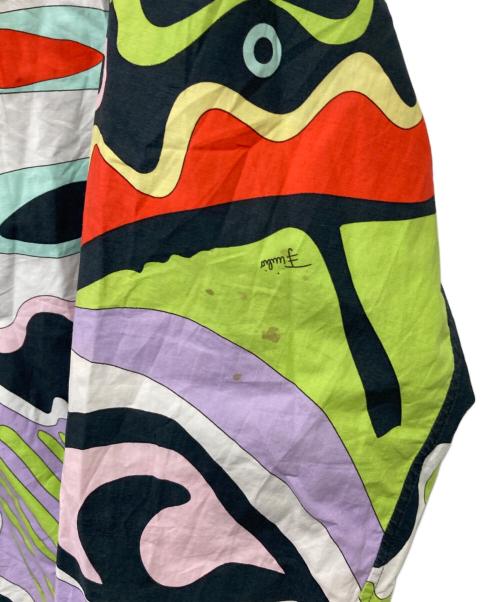 Emilio Pucci（エミリオ プッチ）Emilio Pucci (エミリオ プッチ) ロングスリーブシャツ マルチカラー サイズ:Mの古着・服飾アイテム