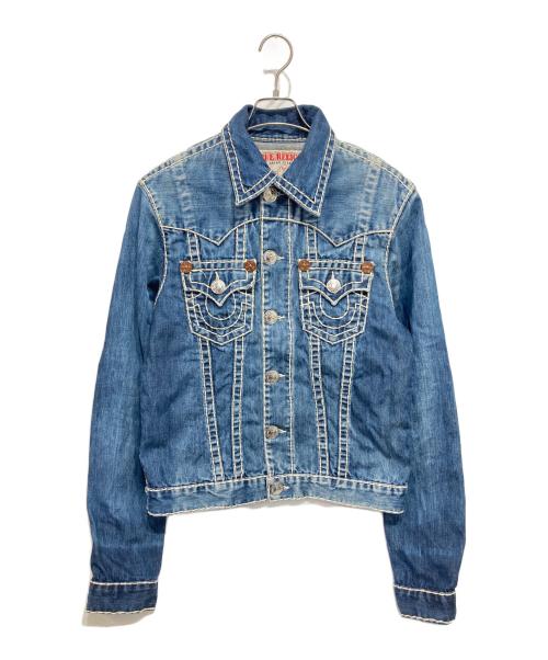 TRUE RELIGION（トゥルー レリジョン）TRUE RELIGION (トゥルー レリジョン) jimmy super t jacket インディゴ サイズ:Mの古着・服飾アイテム