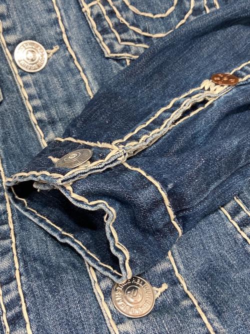 TRUE RELIGION（トゥルー レリジョン）TRUE RELIGION (トゥルー レリジョン) jimmy super t jacket インディゴ サイズ:Mの古着・服飾アイテム