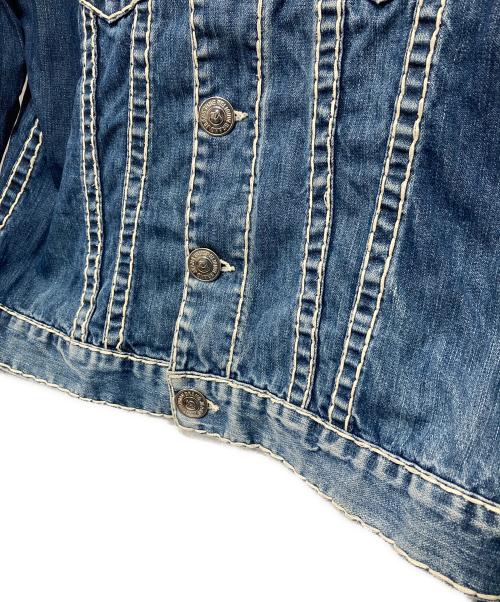 TRUE RELIGION（トゥルー レリジョン）TRUE RELIGION (トゥルー レリジョン) jimmy super t jacket インディゴ サイズ:Mの古着・服飾アイテム