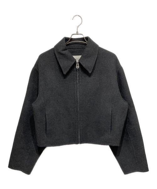 TODAYFUL（トゥデイフル）TODAYFUL (トゥデイフル) Wool Zip Blouson グレー サイズ:38の古着・服飾アイテム