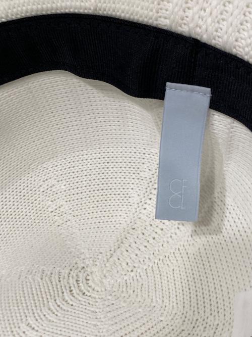 CFCL（シーエフシーエル）CFCL (シーエフシーエル) MESH KNIT BUCKET HAT アイボリー サイズ:Fの古着・服飾アイテム
