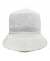 CFCL (シーエフシーエル) MESH KNIT BUCKET HAT アイボリー サイズ:F：6000円